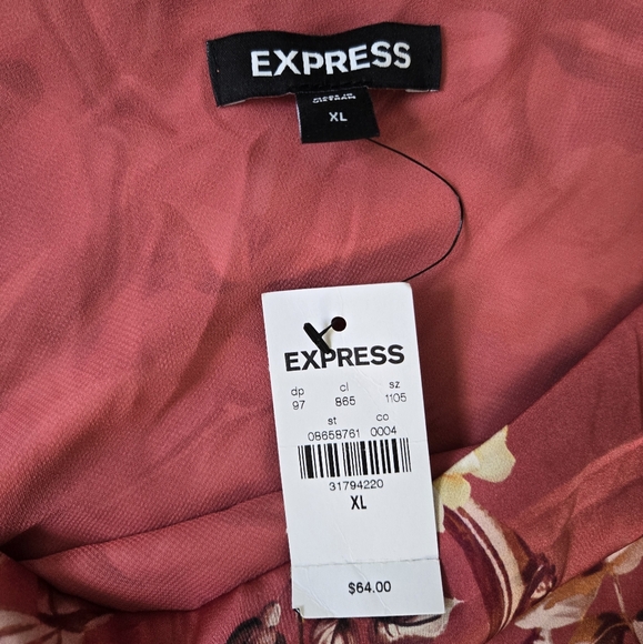 Express One Shoulder Blouse NWT - Picture 2 of 6